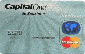 tarjeta bancaria Capital-One