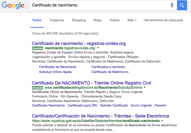 google-certificado-de-nacimiento