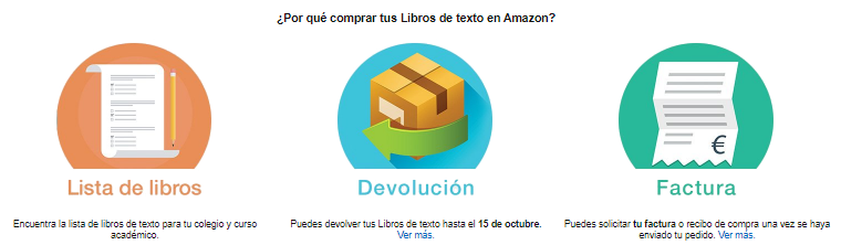 Libros de texto Amazon 2017