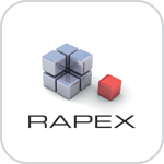 Logotipo del Sistema de alerta rápida e intercambio de información RAPEX