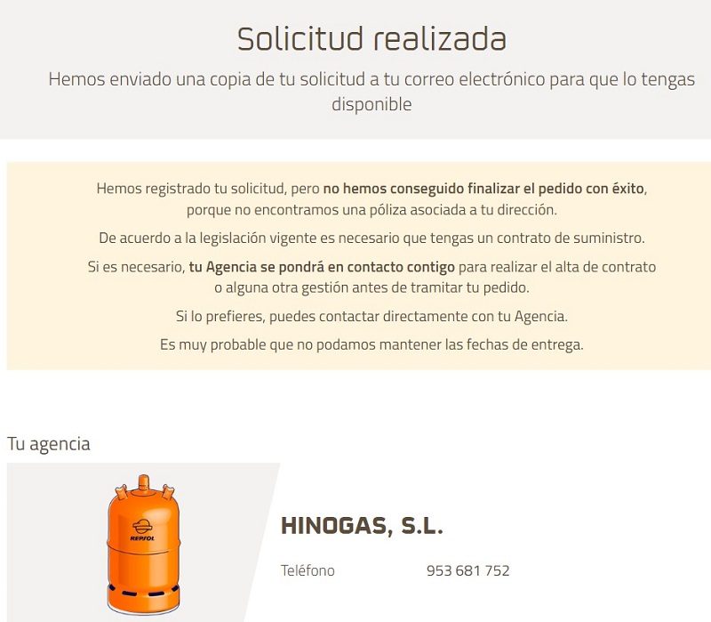 Agencia Hinogas de Repsol en Jaén