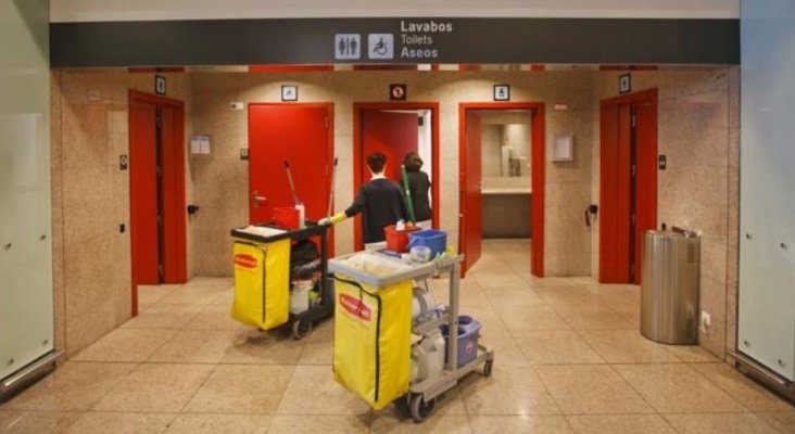 Baños en el aeropuerto de El Prat