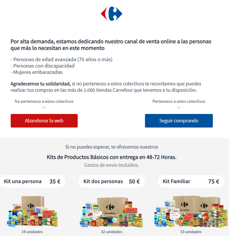 Carrefouronline la compra online de Carrefour Consumoteca