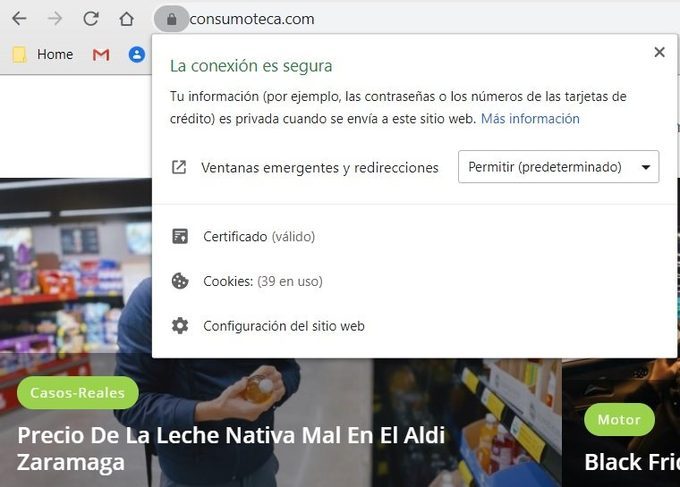 Certificado SSL Consumoteca 2