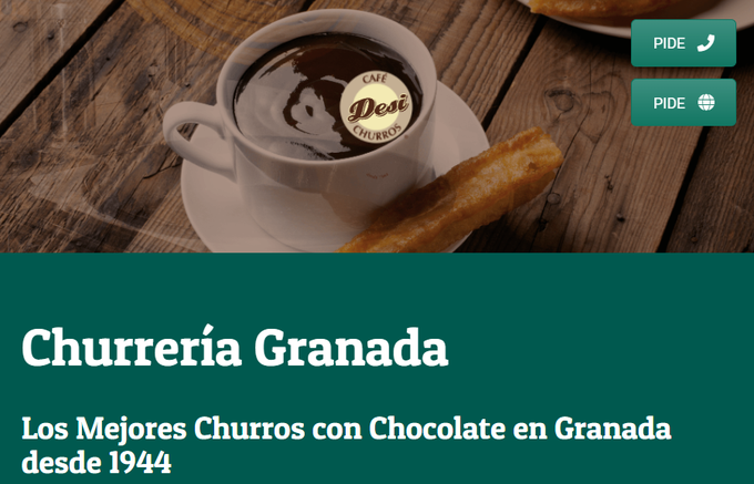 Churrería Desi Granada desde 1944