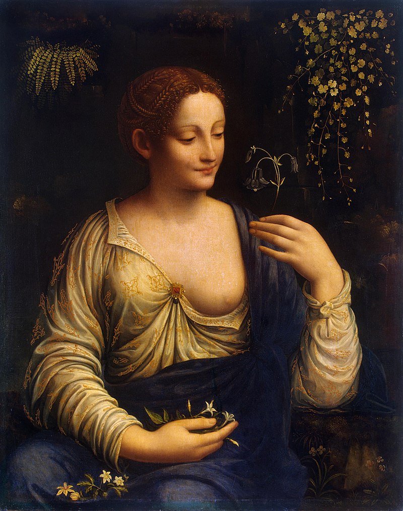 Cuadro Flora de Francesco Melzi 1520