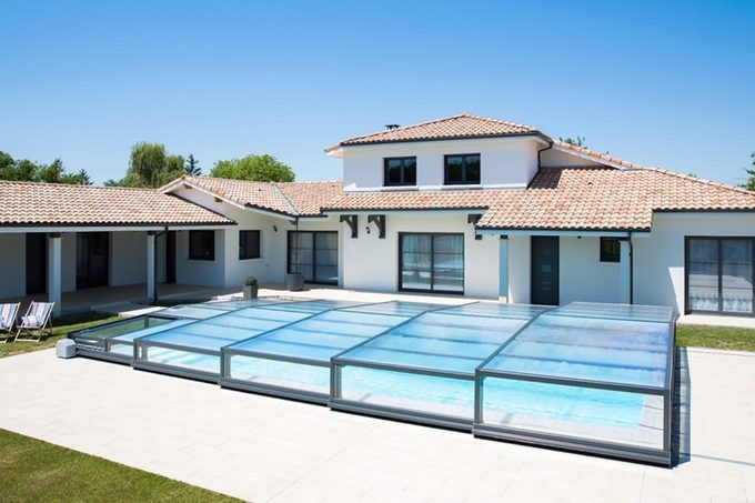 Cubierta de piscina modelo Extenso de Abrideal