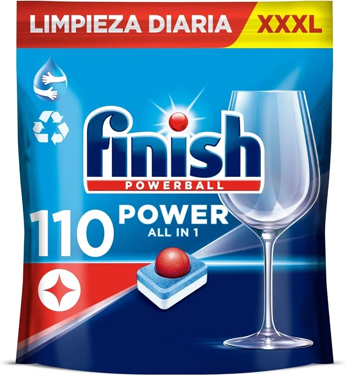 Detergente lavavajillas Finish Powerball Power All in 1