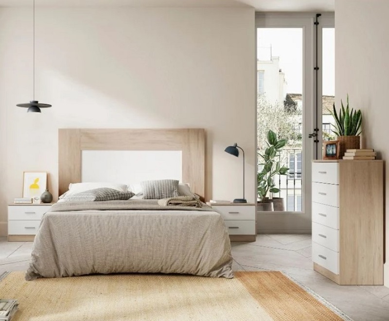 Dormitorio de estilo nórdico modelo Sahara (Miroytengo)