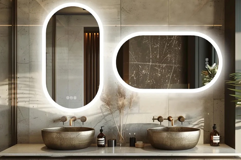Lee más sobre el artículo Espejos LED extra grandes para baños espaciosos: Cómo elegir el perfecto para tu baño de gran tamaño