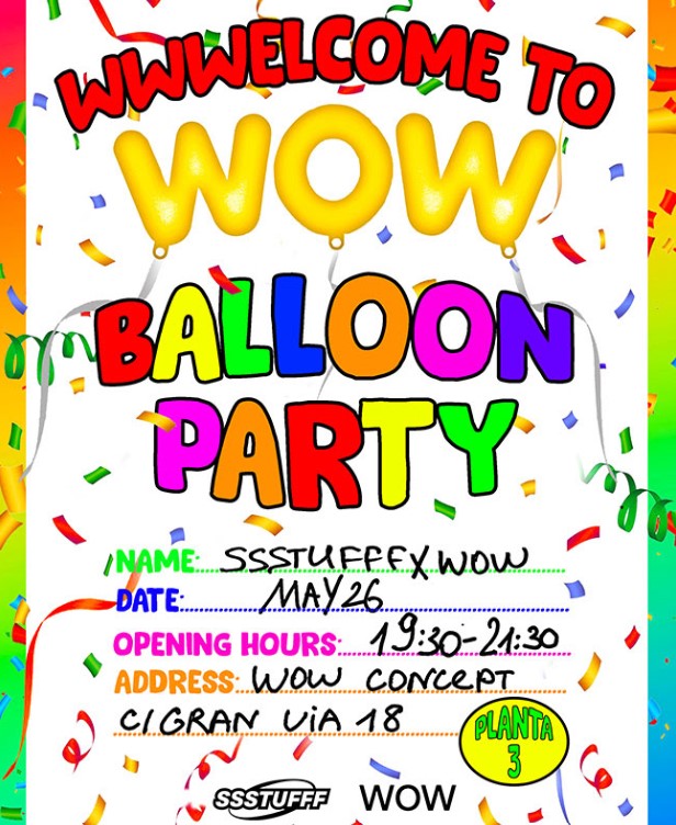 Eventos Wow Concept Balloon Party