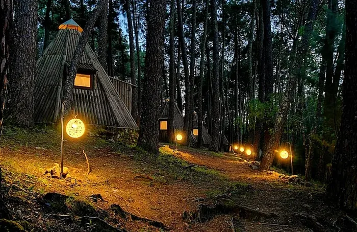 Glamping the Teepee en Avila