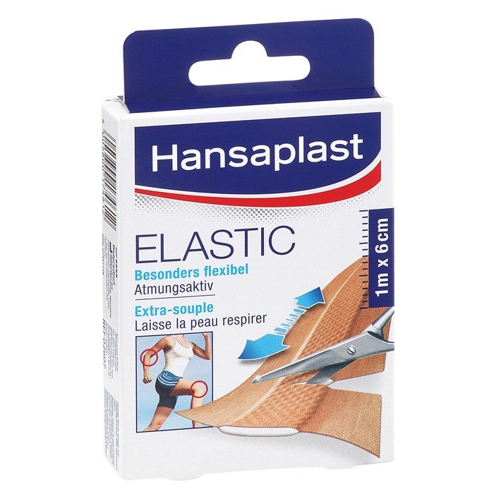 Caja de tiritas Hansaplast Elastic 