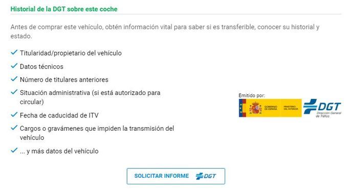 Historial de la DGT