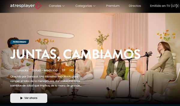 Juntas cambiamos Atresplayer