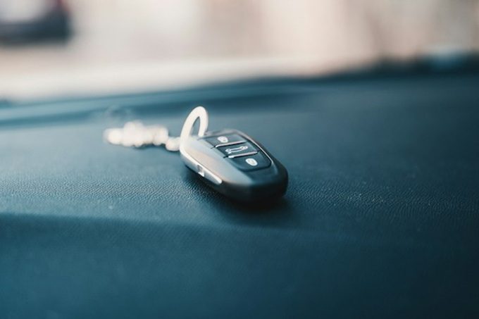 Llaves de coche de alquiler