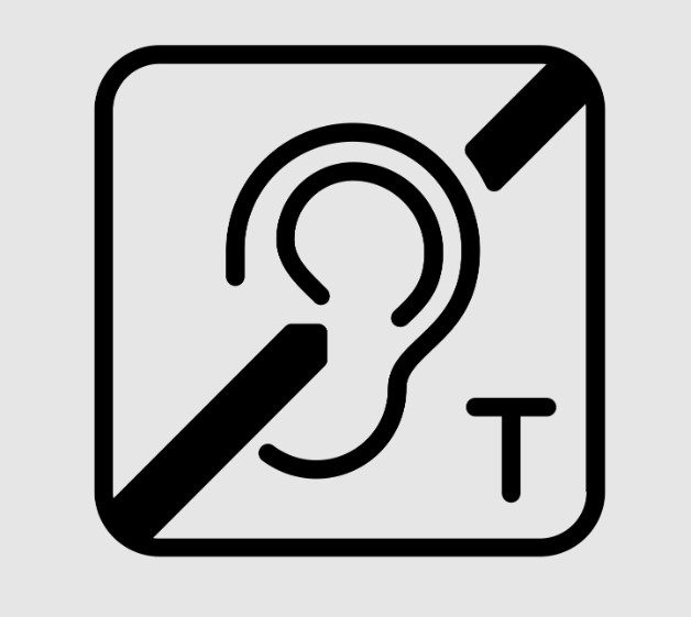 Posicion T de un audífono