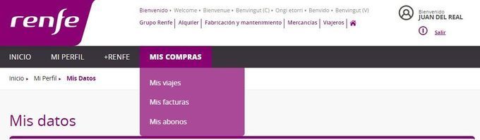 Renfe Mis Compras