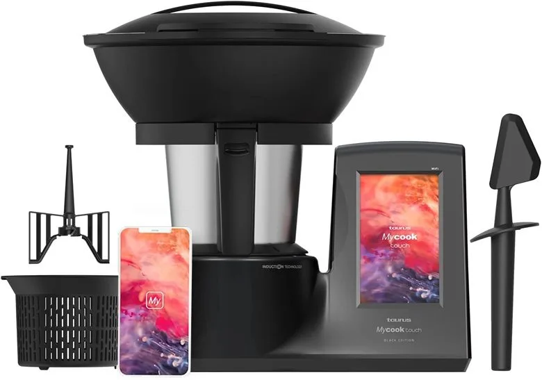 Robot de cocina Taurus Mycook Touch Black Edition con wifi