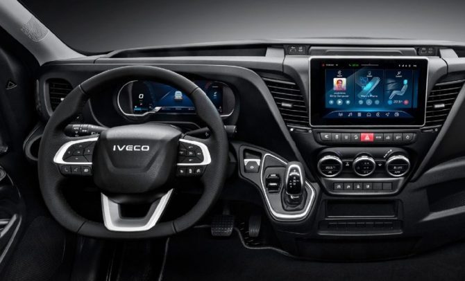 Salpicadero de la Iveco Daily