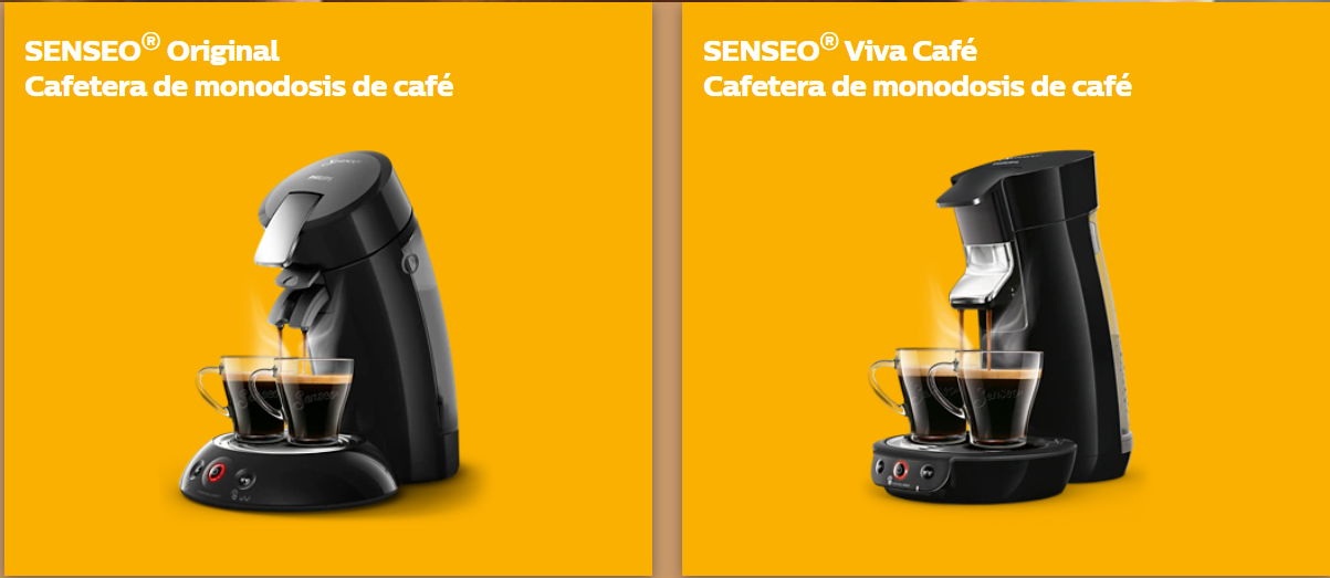 Senseo Original y Senseo Viva Café