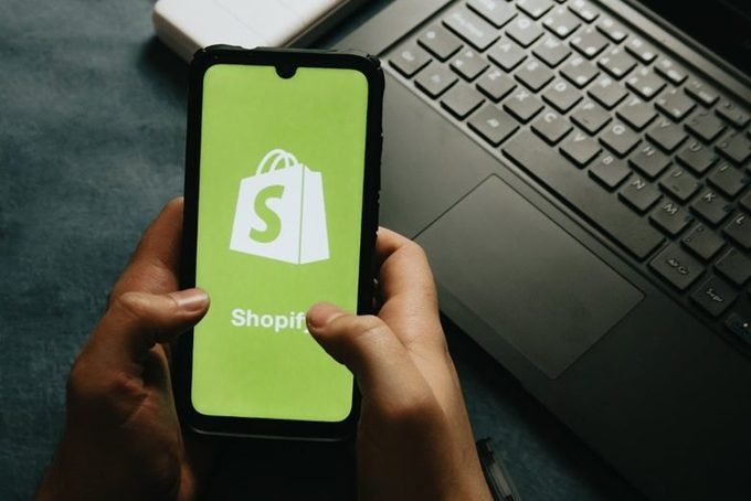 Shopify en el móvil