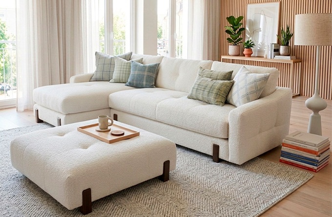 Sofá personalizado Eliseo de Sofassinfin es