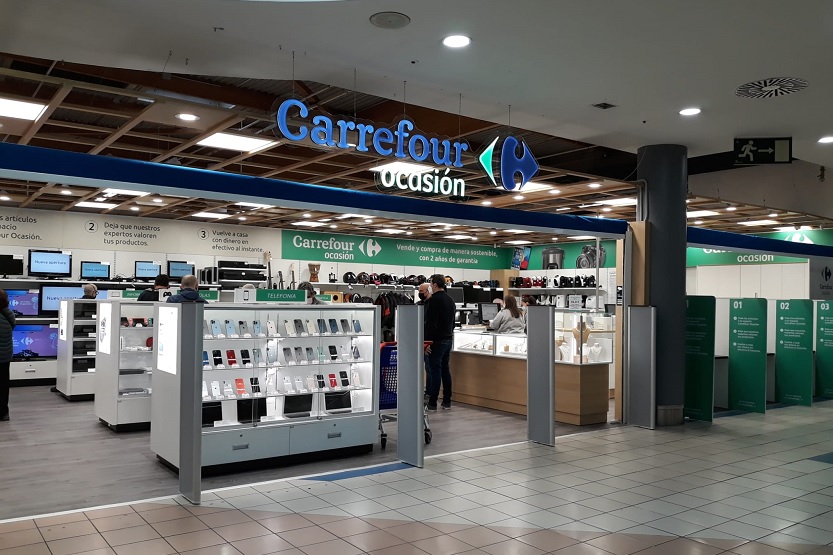 Lee más sobre el artículo Carrefour Ocasión abre su primera tienda de segunda mano en España